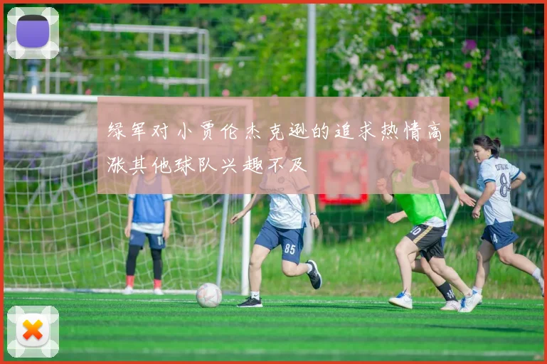 绿军对小贾伦杰克逊的追求热情高涨其他球队兴趣不及